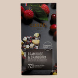 Chocolate Negro 72% con Frambuesa y Arándanos Michel Cluizel 100 g