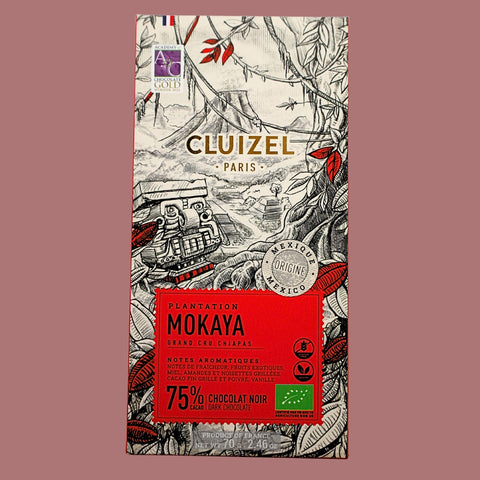 Michel Cluizel Dark chocolate 75% Mokaya. 70g