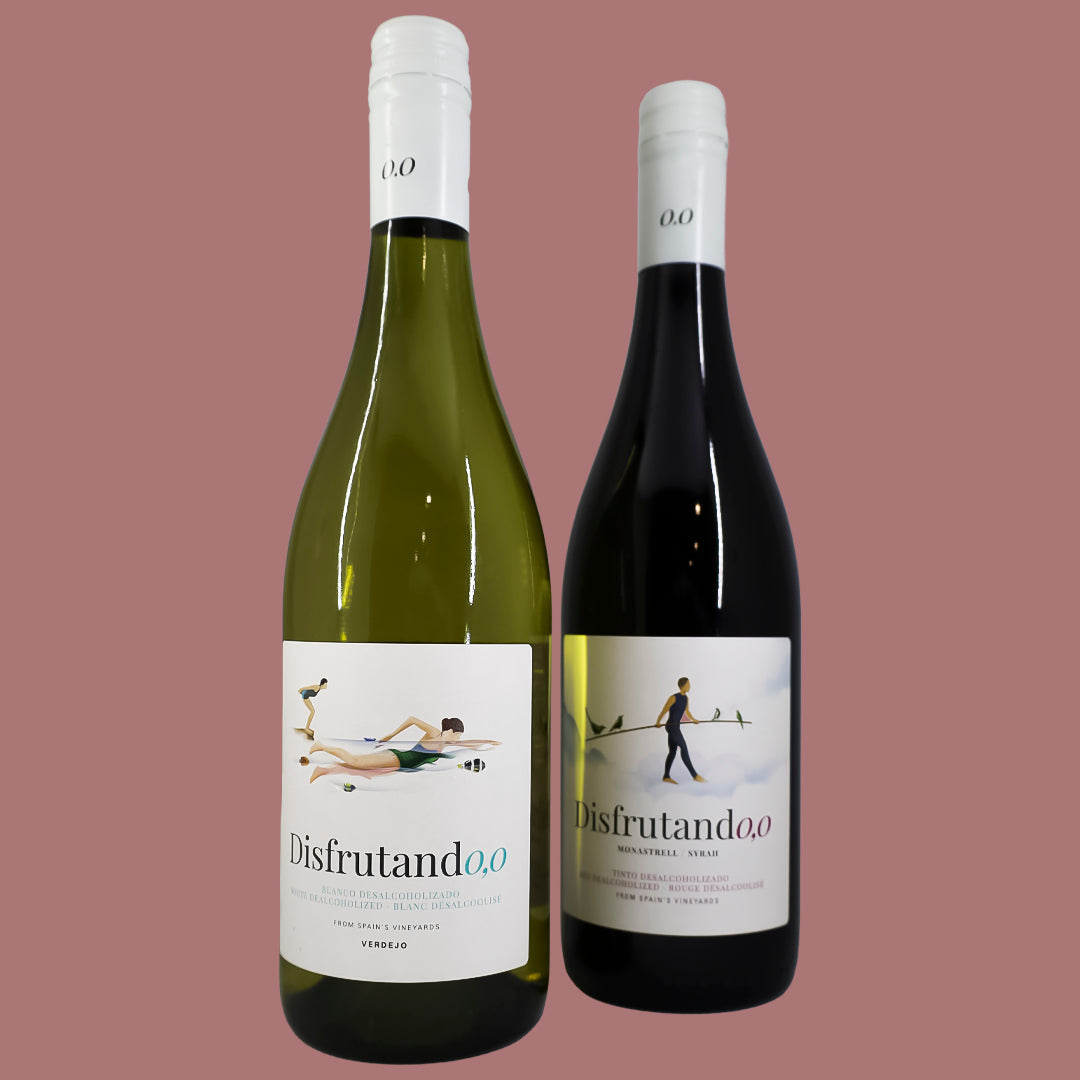 Vino Tinto Sin Alcohol Disfrutand0,0 Monastrell y Syrah 75 cl