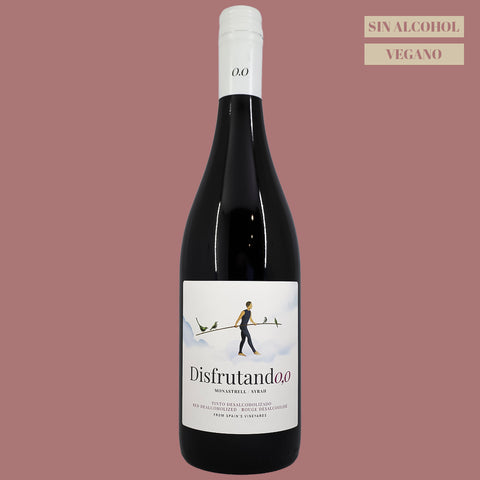 Vino Tinto Sin Alcohol Disfrutand0,0 Monastrell y Syrah 75 cl