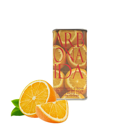 AOVE aromatizado con Piel de Naranja. 250 ml Arbonaida