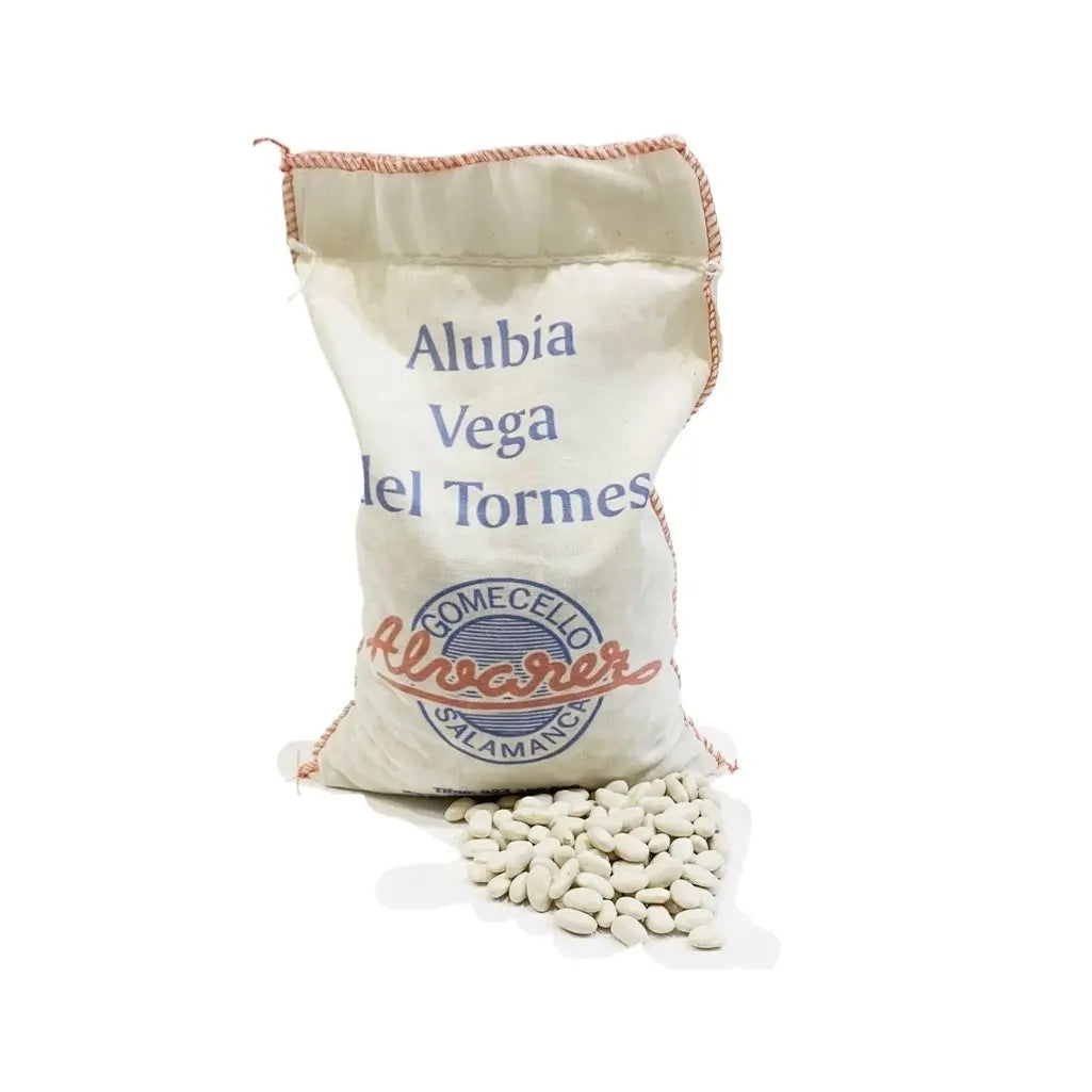 Alubia Blanca Vega del Tormes en saco. 1 kg Legumbres Alvarez
