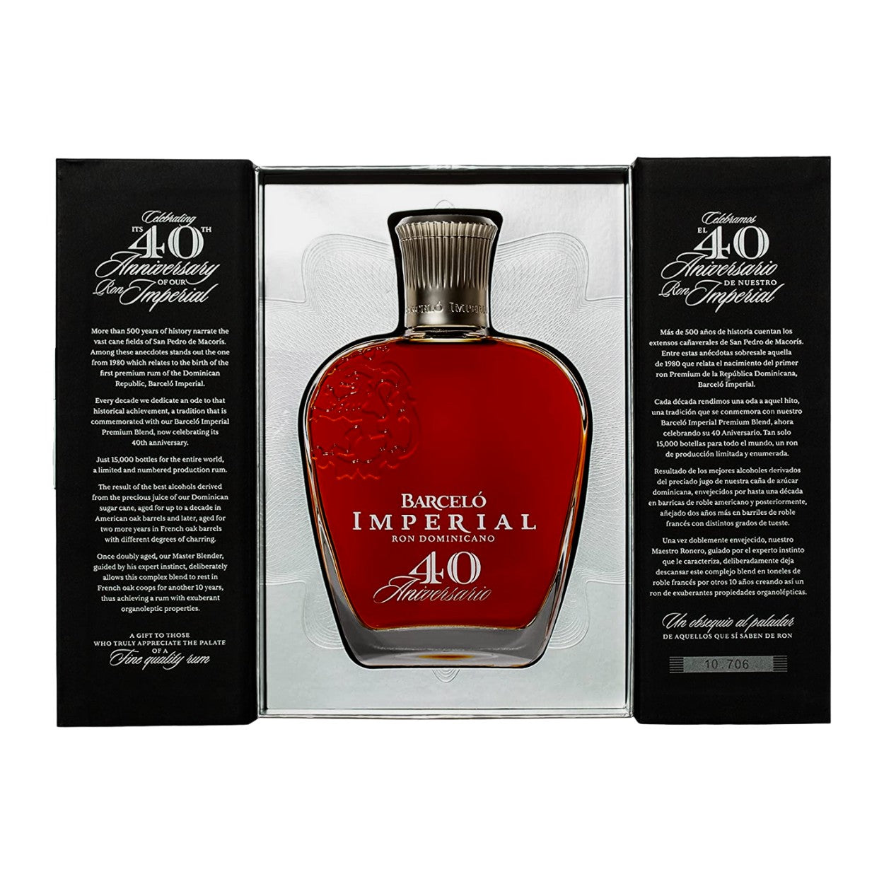 Barceló Imperial Premium Blend 40 Aniversario. Ron Barceló