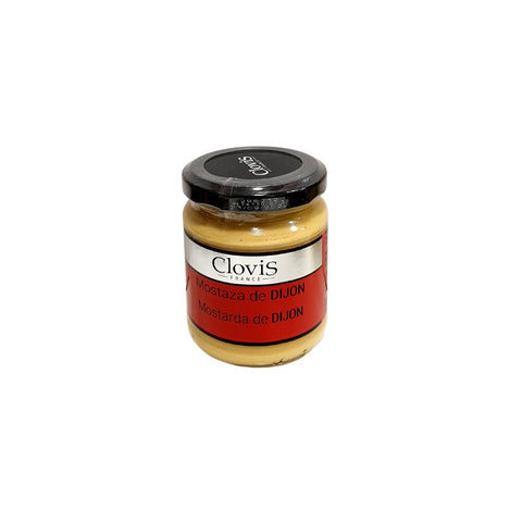 Clovis Mostaza de Dijon. 200 g Charbonneaux Brabant S.A