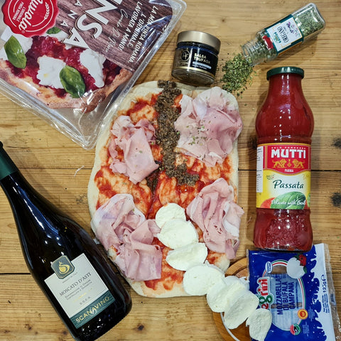 Pack Pizza o Pinsa. Mantequerías Bravo