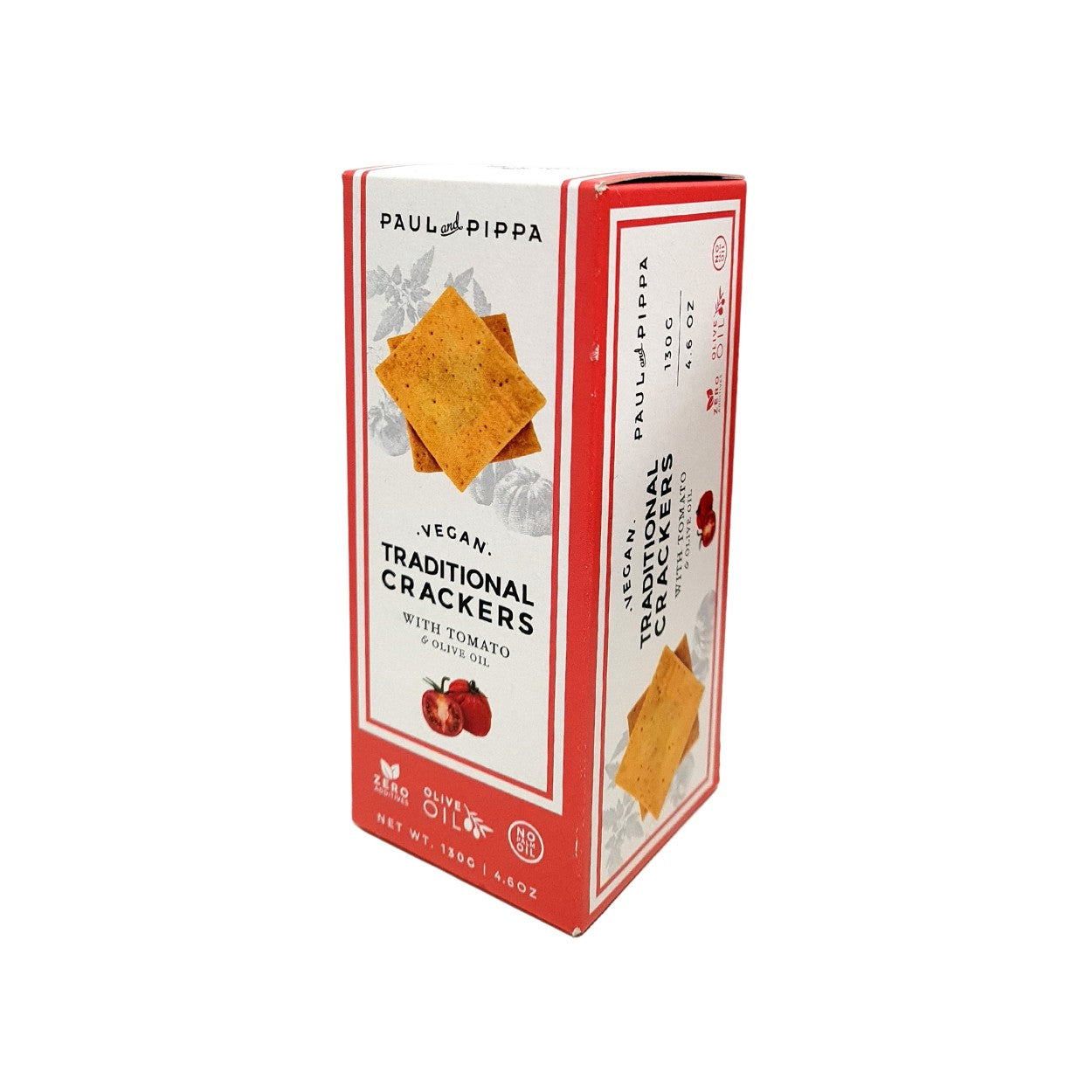 Paul and Pippa Crackers Veganas de Tomate.130 g Paul and Pippa