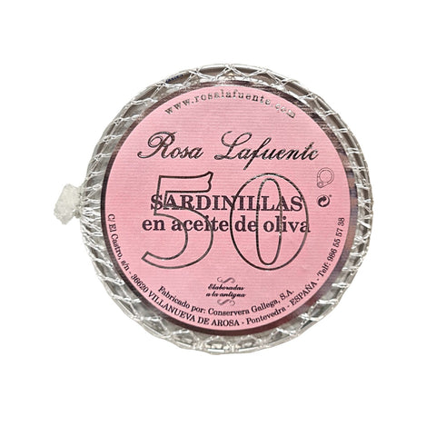 Sardinillas 50 piezas. 120 g Rosa Lafuente