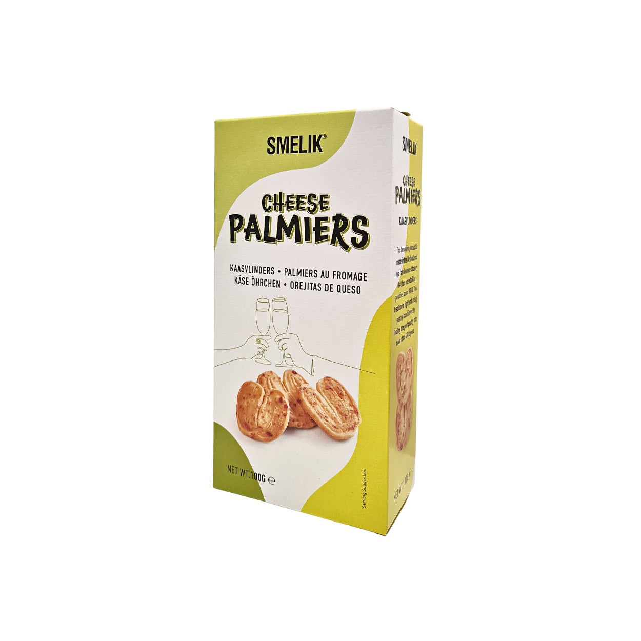 Smelik Palmeritas de queso. 100 g Smelik