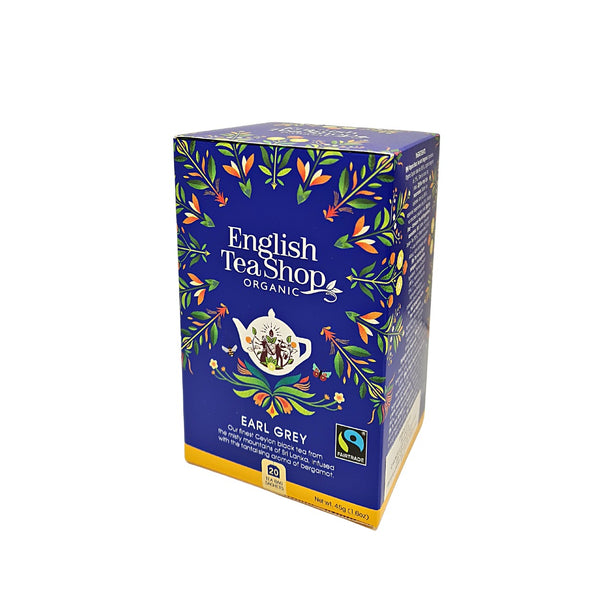 Ets Tea Té ETS Earl Grey Orgánico 20 bolsitas. Sri Lanka. - Mantequerías Bravo