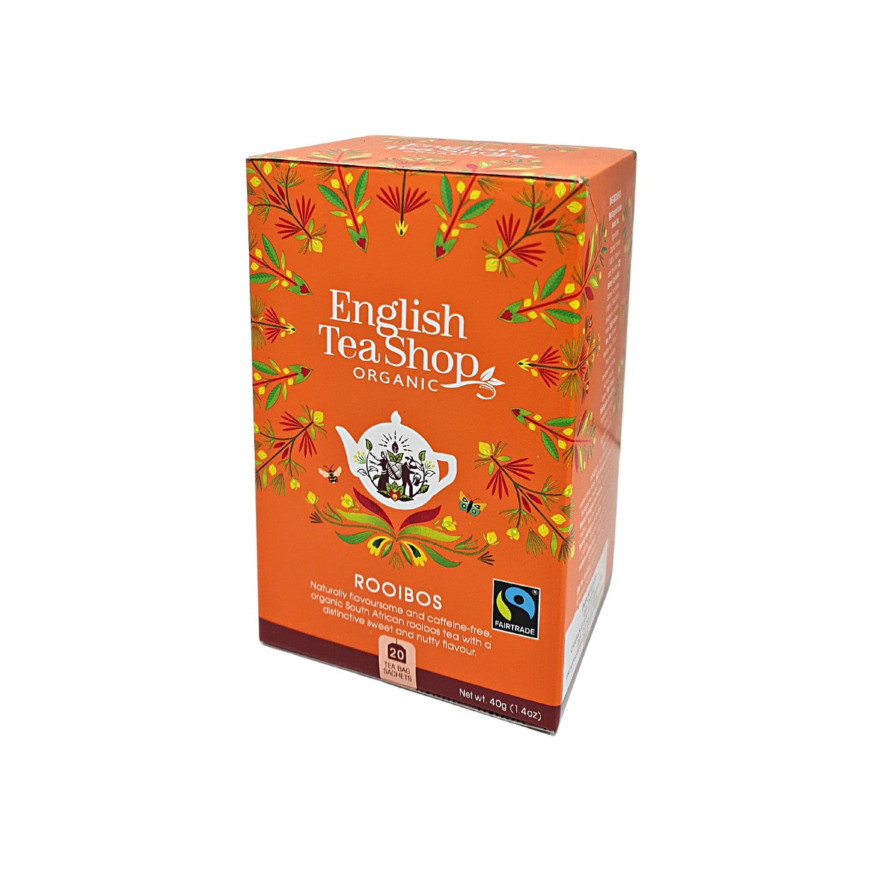 Té ETS Rooibos Orgánico 20 bolsitas. Sri Lanka. The English Tea Shop