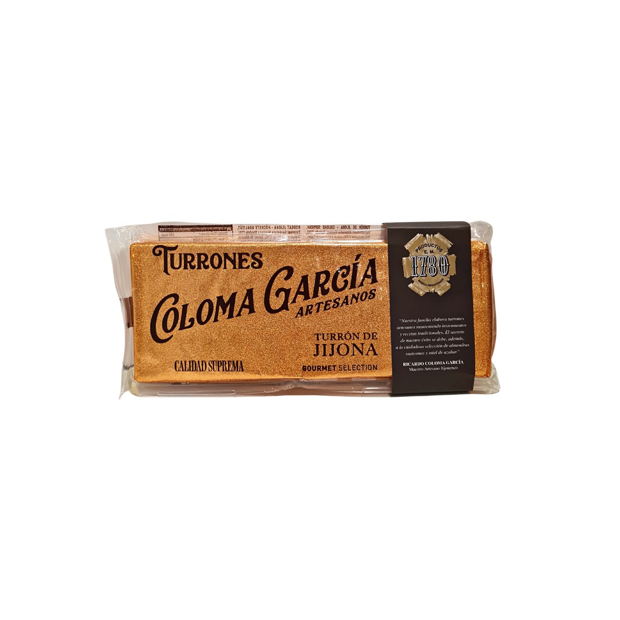 Turrón de Jijona. 200 g Coloma Garcia S.L